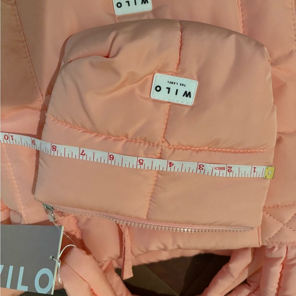 Wilo The Label Coral Double Strap Tote Bag - Picture 9 of 13